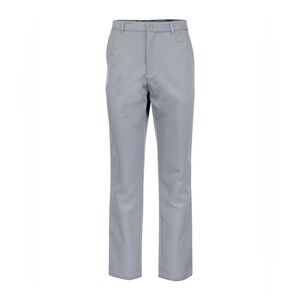 Haus of Grey Matte Grey Performance Chinos in Grey, size 38x32